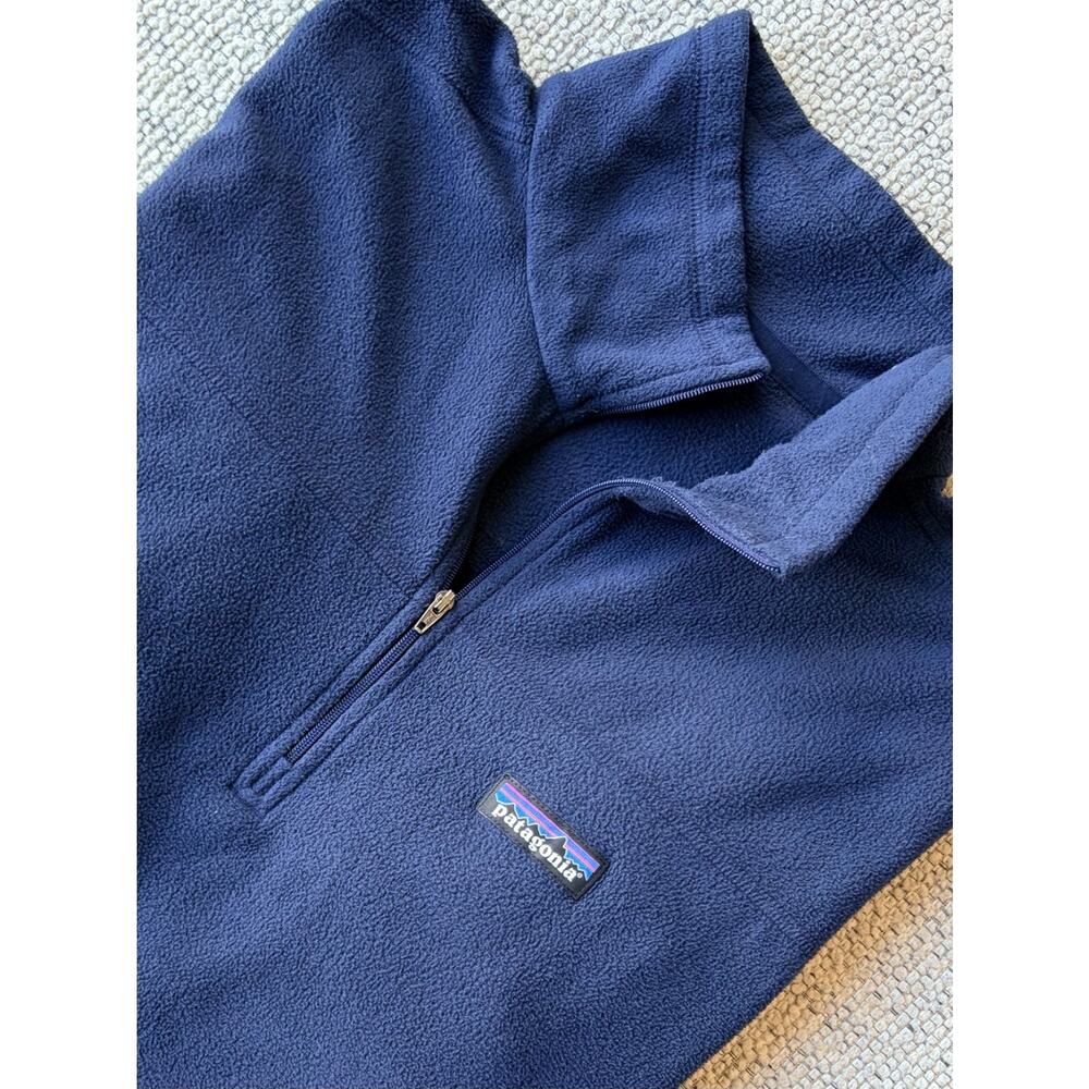 Men’s Patagonia Quarter-Zip Fleece Pullover – Medium